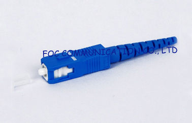Simplex Fiber Optic Connectors SC 2.0mm High Precision Alignment For FTTX