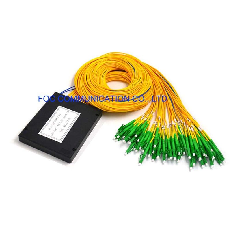 2×64 ABS Vezelplc Splitserslc APC 1650nm FTTC voor Passieve Optische Netwerken
